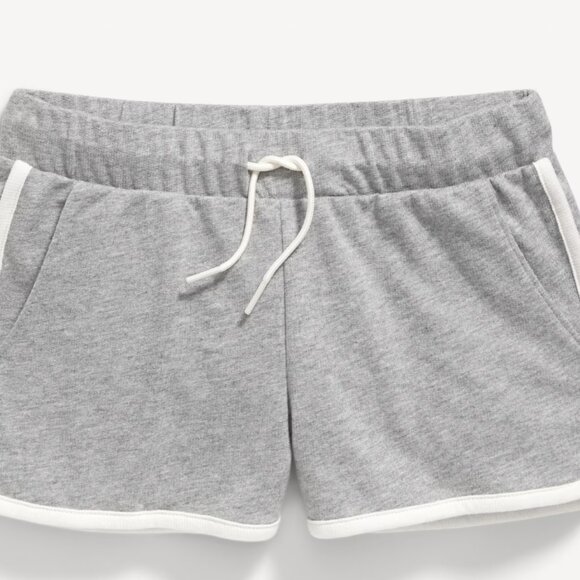 Dolphin-Hem Gray Cheer Shorts for Girls NWT - Picture 3 of 3
